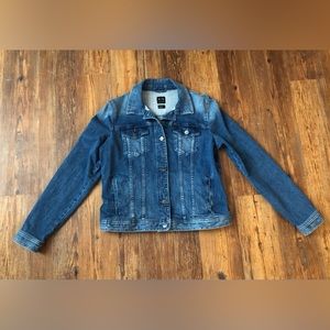 Armani Exchange Blue Denim Jean Jacket